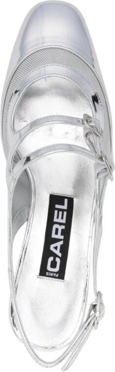 Carel Paris Peche Night 20mm ballerina shoes Grey