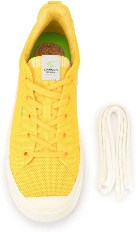 Cariuma IBI low knit sneakers Yellow
