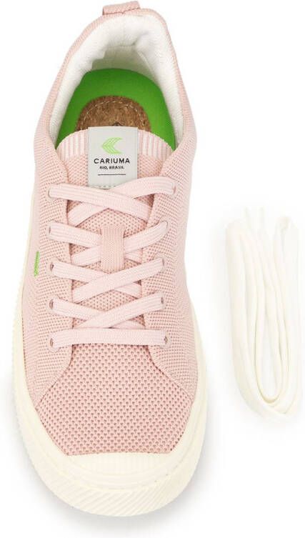 Cariuma IBI low-top knit sneakers Pink