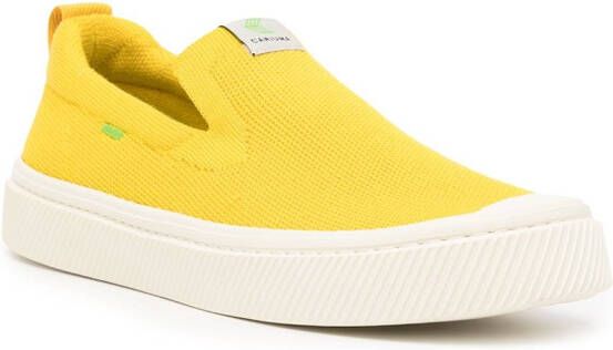 Cariuma IBI slip-on knit sneakers Yellow