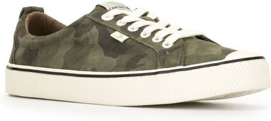 Cariuma OCA camouflage-print low-top sneakers Green