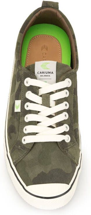 Cariuma OCA camouflage-print low-top sneakers Green