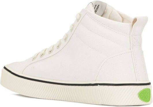 Cariuma OCA high-top stripe canvas sneakers White