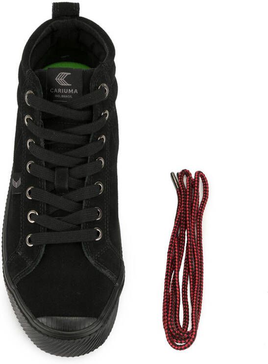 Cariuma OCA high-top suede sneakers Black