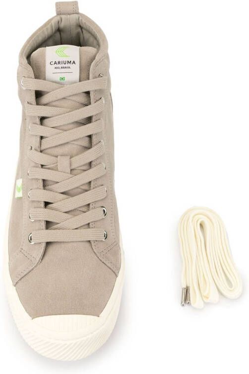 Cariuma OCA high-top suede sneakers Grey
