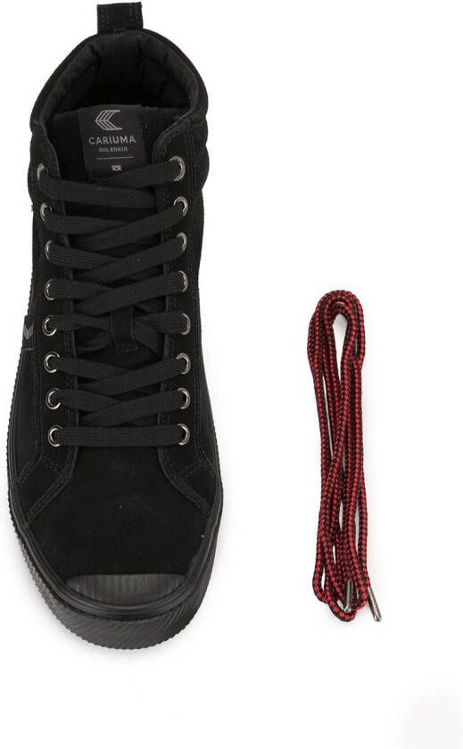 Cariuma OCA suede high-top sneakers Black