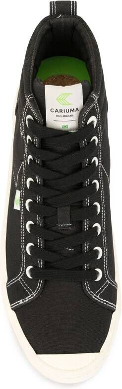 Cariuma x Pantone OCA canvas high-top sneakers Black