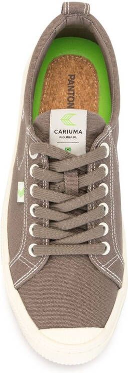 Cariuma x Pantone OCA canvas low-top sneakers Grey