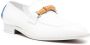 Casablanca bamboo-detail leather loafers White - Thumbnail 2