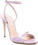 Casadei 110mm heeled leather sandals Purple - Thumbnail 2