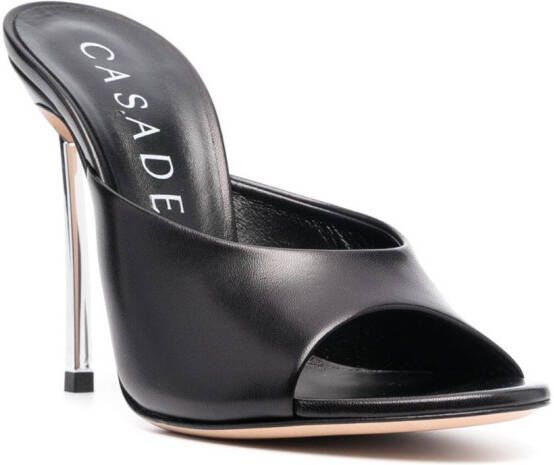 Casadei 110mm heeled mules Black