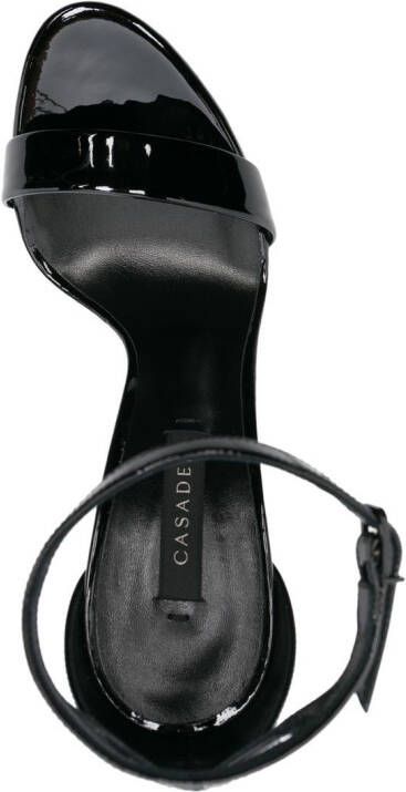 Casadei 120mm leather pumps Black