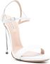 Casadei 130mm leather sandals White - Thumbnail 2
