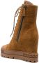 Casadei 130mm platform-wedge ankle boots Brown - Thumbnail 3