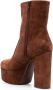 Casadei 130mm suede ankle boots Brown - Thumbnail 3
