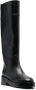 Casadei 50mm leather boots Black - Thumbnail 2
