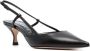 Casadei 65mm slingback pointed leather pumps Black - Thumbnail 2