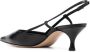 Casadei 65mm slingback pointed leather pumps Black - Thumbnail 3