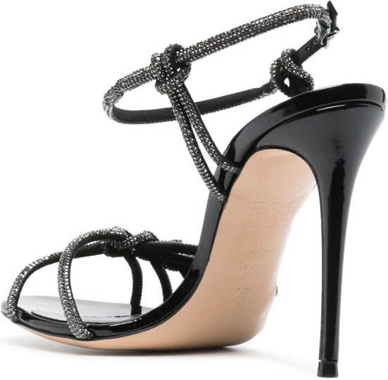Casadei ankle-strap stiletto sandals Black