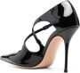 Casadei Anna 100mm leather pumps Black - Thumbnail 3