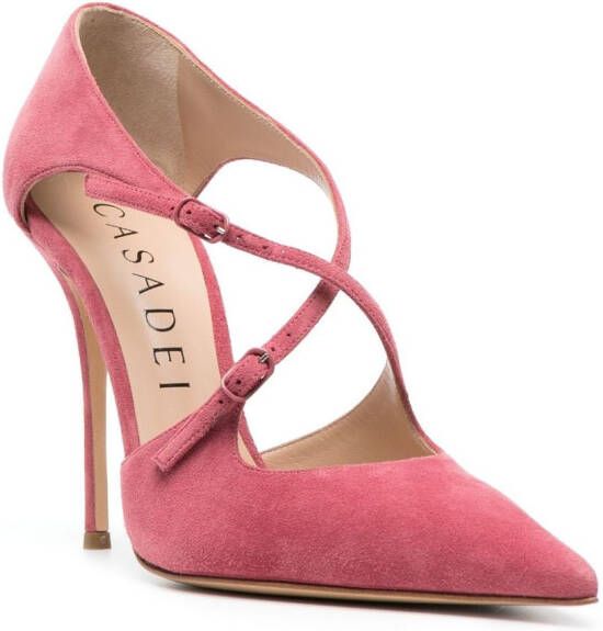 Casadei Anna 105mm heeled pumps Pink