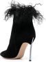 Casadei Annabelle 105mm suede boots Black - Thumbnail 3