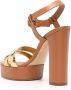 Casadei Atomium Betty 120mm sandals Gold - Thumbnail 3