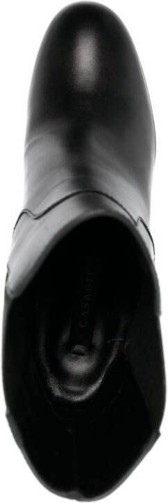 Casadei Betty 110mm platform boots Black