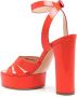 Casadei Betty 130mm patent leather sandals Red - Thumbnail 3