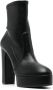 Casadei Betty leather boots Black - Thumbnail 2