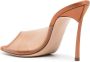 Casadei Blade 110mm leather mules Brown - Thumbnail 3