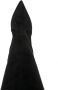 Casadei Blade 115mm above-knee suede boots Black - Thumbnail 4