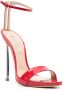 Casadei Blade 120mm patent-finish sandals Red - Thumbnail 2