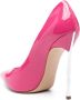 Casadei Blade 120mm patent leather pump Pink - Thumbnail 3