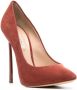 Casadei Blade 120mm pointed-toe suede pumps Brown - Thumbnail 2