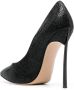 Casadei Blade 120mm sequin-embellished pumps Black - Thumbnail 3