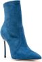 Casadei Blade 125mm suede ankle boots Blue - Thumbnail 2