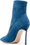 Casadei Blade 125mm suede ankle boots Blue - Thumbnail 3