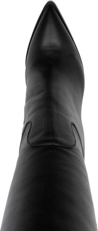 Casadei Blade 135mm knee boots Black