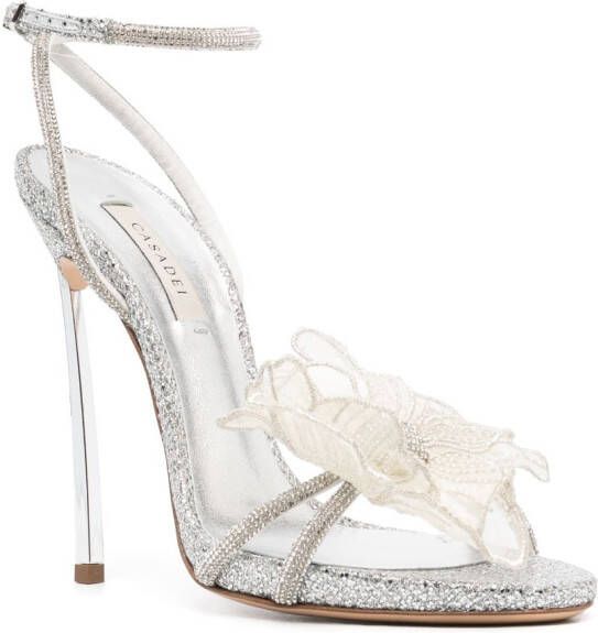 Casadei Blade Belle Epoque 120mm pumps Silver