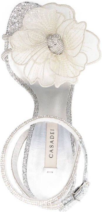 Casadei Blade Belle Epoque 120mm pumps Silver