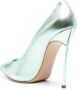 Casadei Blade Flash 130mm leather pumps Green - Thumbnail 3