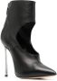 Casadei Blade Galaxy 120mm leather boots Black - Thumbnail 2