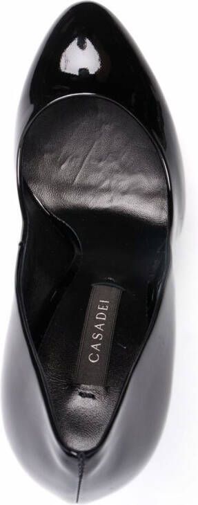 Casadei Blade glossy stiletto pumps Black