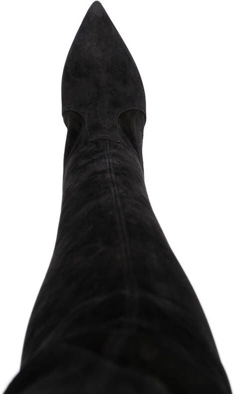 Casadei Blade knee-high boots Black