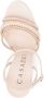 Casadei Blade Limelight 100mm leather sandals Pink - Thumbnail 4
