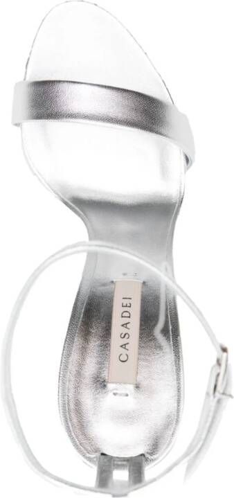 Casadei Blade Marta 120mm sandals Silver