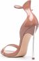 Casadei Blade patent-leather sandals Pink - Thumbnail 3