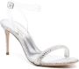 Casadei Blade Stratosphere 90mm sandals Silver - Thumbnail 2