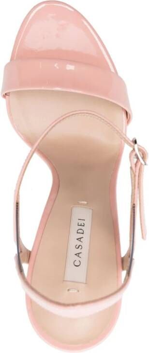 Casadei Blade V Celebrity 115mm sandals Pink